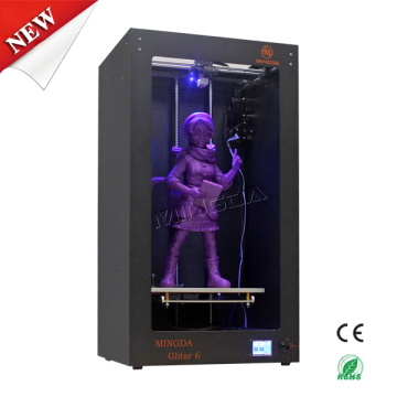 Large Build size 300*200*600mm MINGDA Glitar 6 3d printer