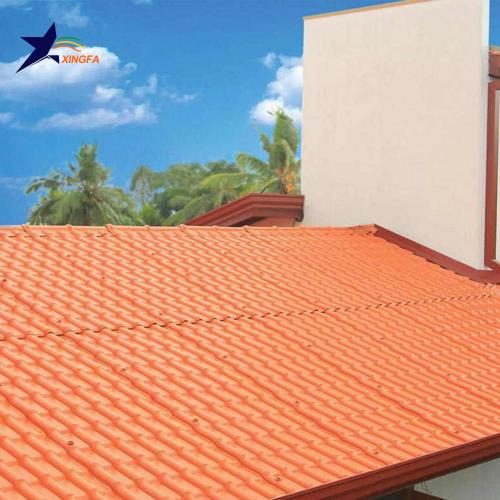 Synthetic Resin Roof Sheet For Residential House Villa