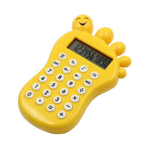 Promotional Cartoon Baby Foot Shaped Calculator_1