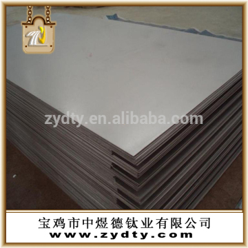 Commercially alloy price for titanium plate