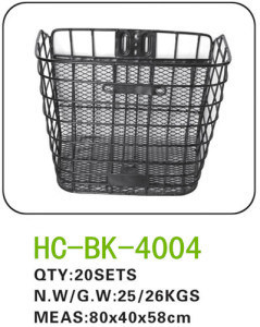 Iron Bicycle Basket for All Kinds of Bicycle (BK-4004)