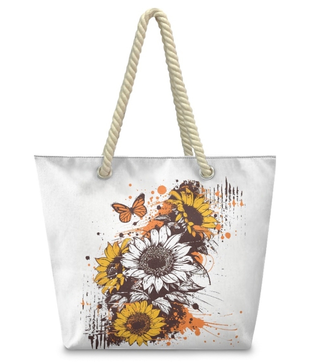 Hemp Rope Shoulder Cotton Bag