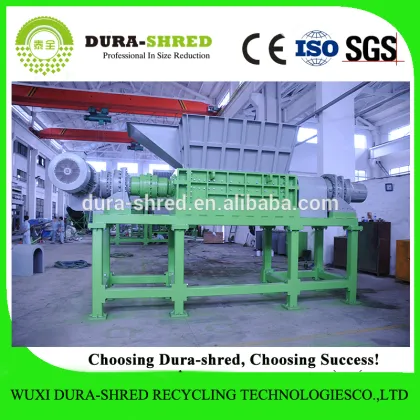 Dura-shred 2016 new waste rubber crushing machines for sale