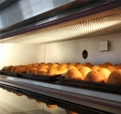 Commercial Used 32-Tray Bakery Bagel Rotary Gas Oven