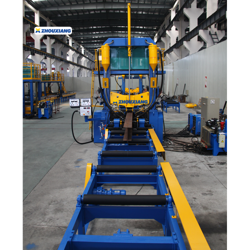 Fabrication H Beam Assembly-Welding-Straightening Machine