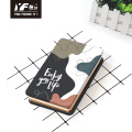 Custom cute cartoon cat PU pencil case