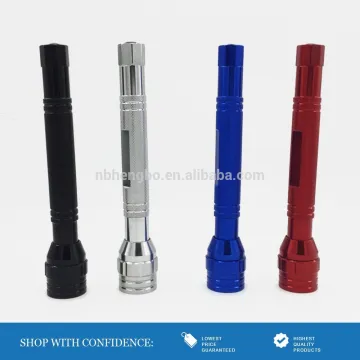 6 Led Flexible Magnetic Aluminum telescopic pick up flashlight