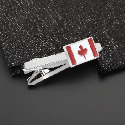 Custom Fashion Men's Captain Superhero round Shape Tie Bar Clips Luxury Luxury Enamel Metal Tie Pins for Weddings