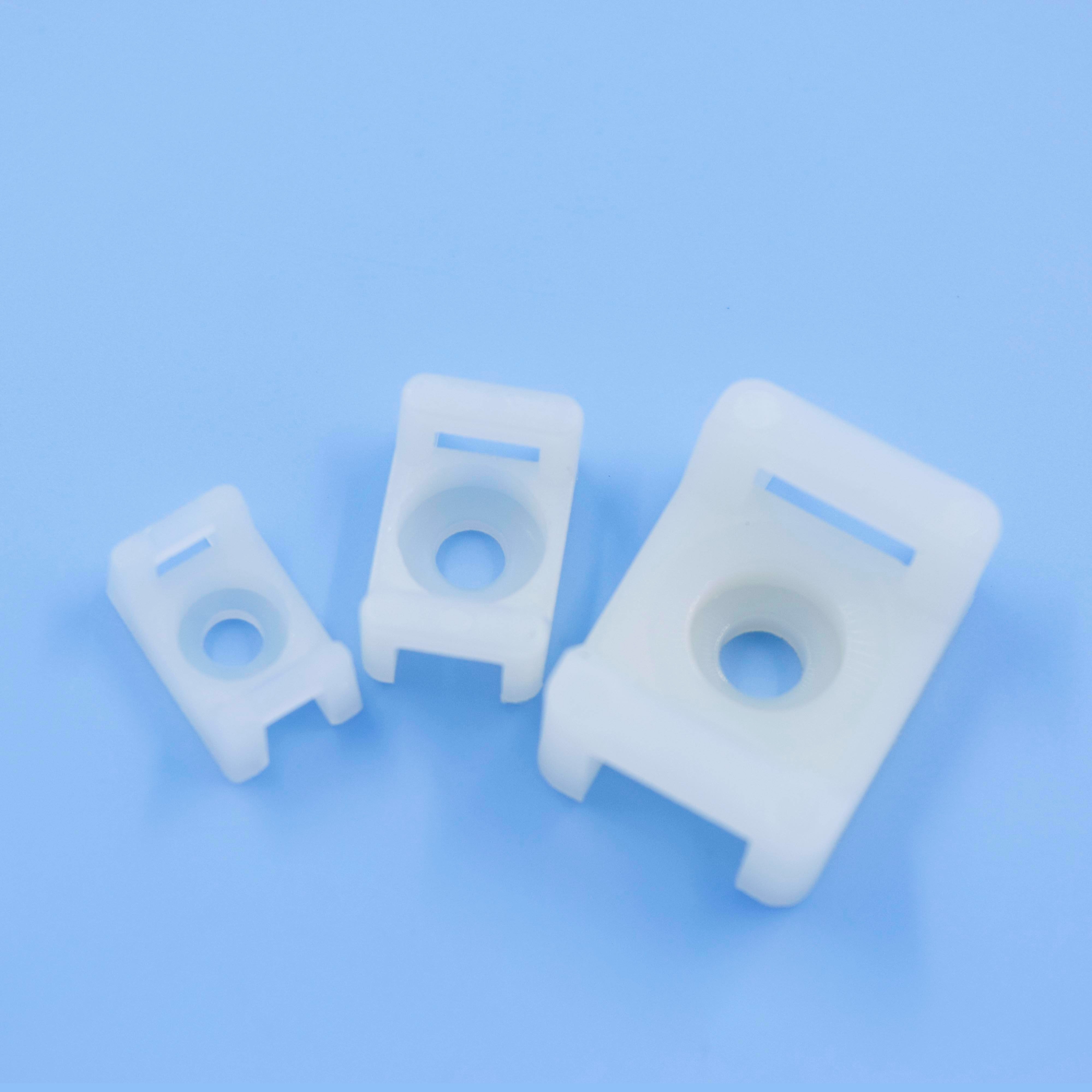 Nylon Plastic Screw Cable Tie Mount Base1