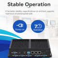 3 LAN Komputer Mini Industri Fanless