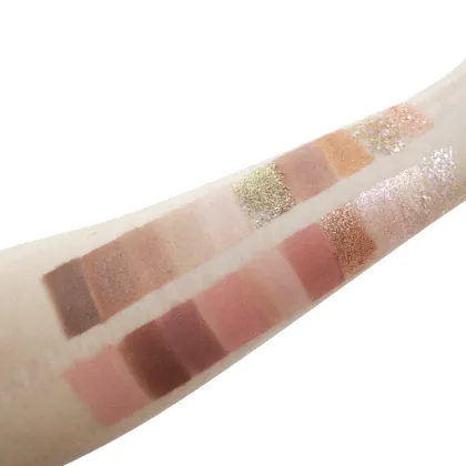 smokey pink makeup eyeshadow palette