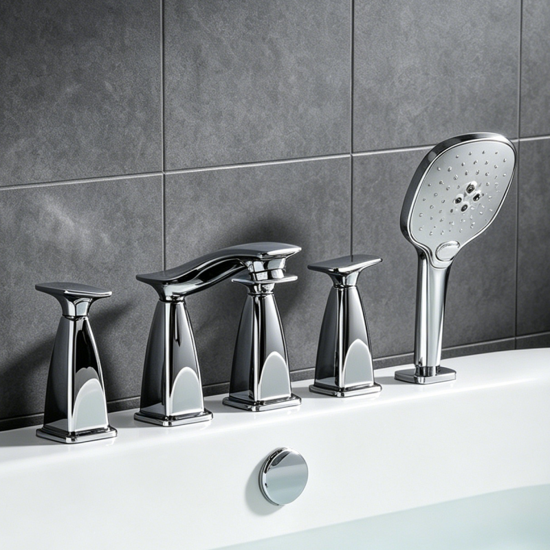 bathtub shower combo faucet
