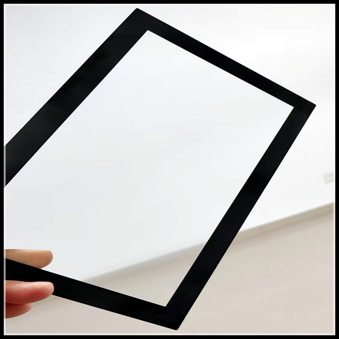 Vidro temperado por impressão de seda para capa de display