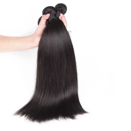9A Virgin Brazilian Hair Weave - HTHAIR Cheap Straight Human Hair Extensions