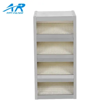 Low Pressure Drop F9 V Bank HEPA Filter