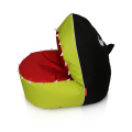 Fashion lime color bean bag shark for kids