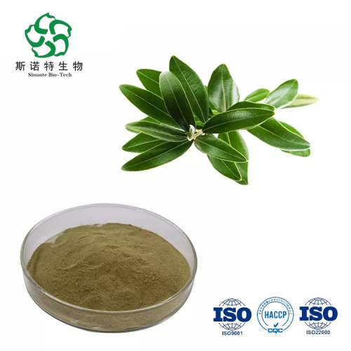 Oleuropeína 10% Extracto de hojas de oliva en polvo 80% Hidroxitosol