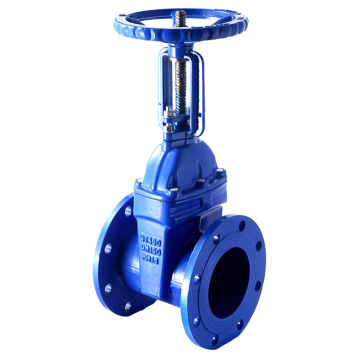 DIN 3352 F4 Water Valve: Ductile Iron Flanged Resilient Seat Rising Stem Gate Valve
