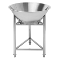 Stainless Steel Meat Stuffing Basin With Rack