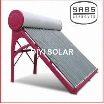 SABS High Pressure Solar Water Heater