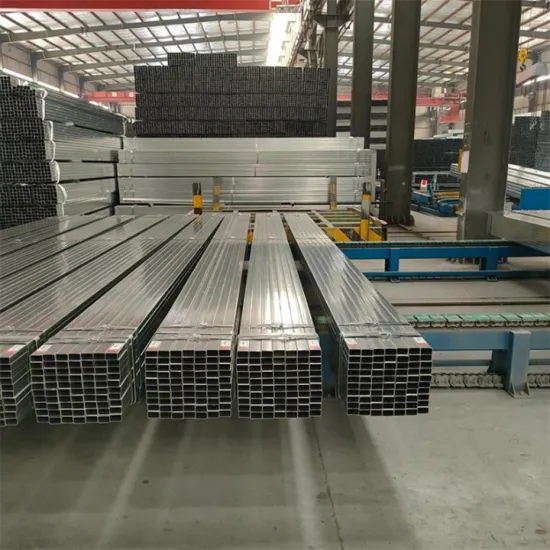 Weight Chart for Galvanized Steel Square Hollow Section Tubes: 100 Series Welding Specifications