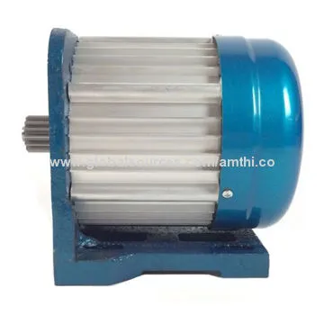 Electric chain drive motor with mid drive ability