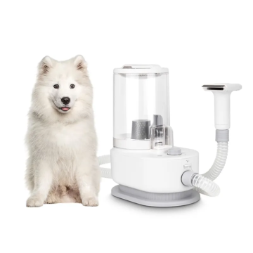 Quick & Silent Pet Vacuum Cleaner for Dog Cat Grooming and Hair Removal