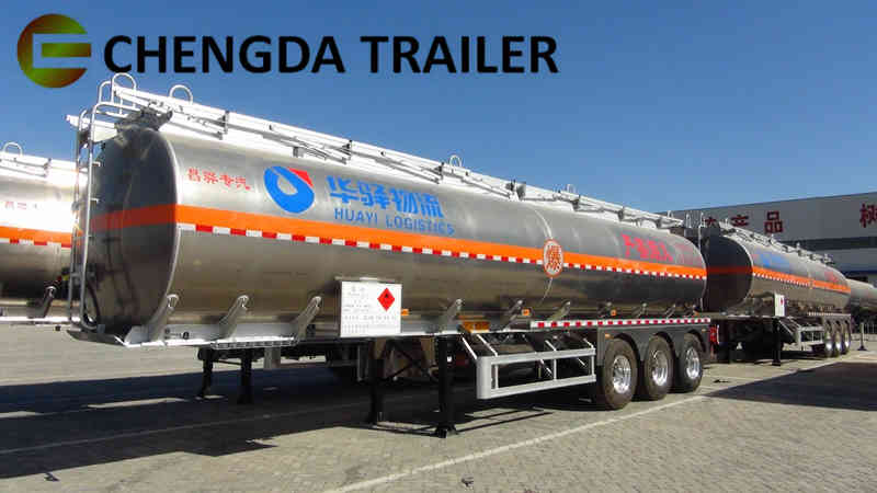 Aluminum Alloy Fuel Tank Trailer