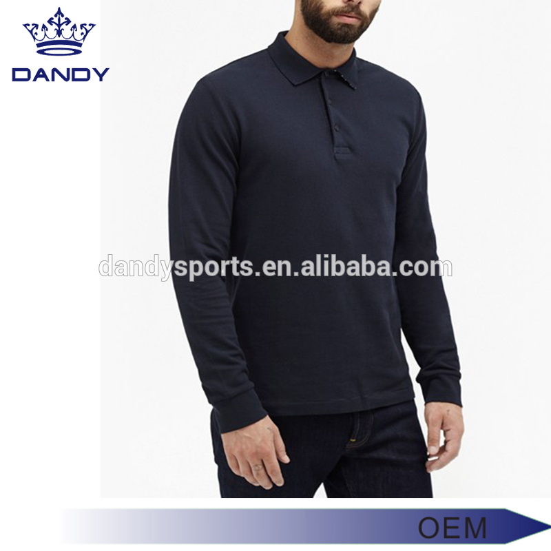 long sleeve polo shirts