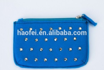 Felt Handmade Coin Purse Clutch Satchel Pouch (#2410)
