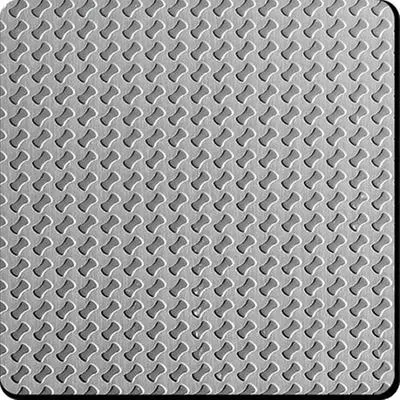 S. S. 304 Embossed Sheet (wing shape)