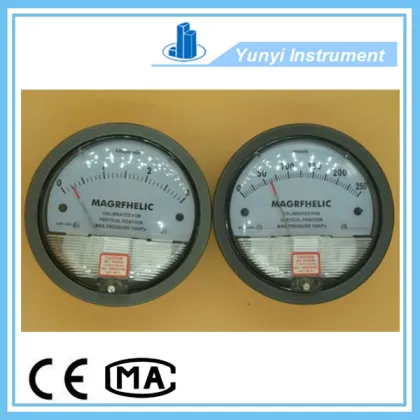 China manufacture gauge differential pressure meter