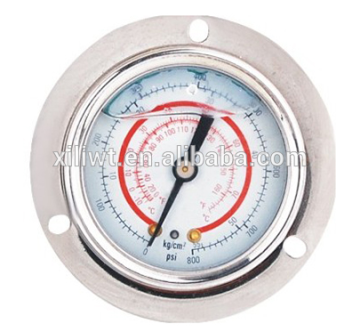 stainless steel Manifold pressure thermometer