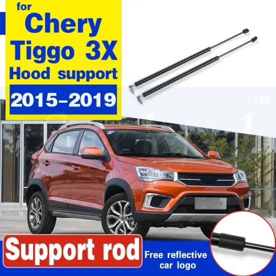 Damper for Chery tiggo 3X 2015-2019 Car Styling Front Bonnet Hood Modify Gas Struts Lift Support Shock Absorber Hydraulic Rod