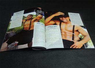 Professional Magazine Offset Printing Service , Perfect Bou