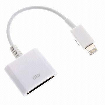 Lightning to 30-pin Adapter for iPhone 5, iPad Mini, iTouch 5, OEM Orders are Welcome