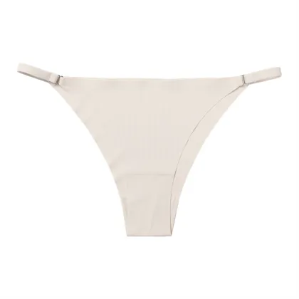 Seamless Low Waisted Pure Cotton Women's Underwear