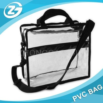 Clear PVC Messenger Bag Mens