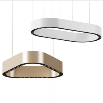 ECOJAS LED Strip Lights and Pendant Lamps for Office Ceiling Lighting