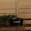 Circular hook hanging flowerpot