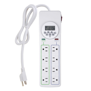 Multi-function Power Strip with Timer: BNC-60/U1S - Control Your Electronics Efficiently and Precisely
