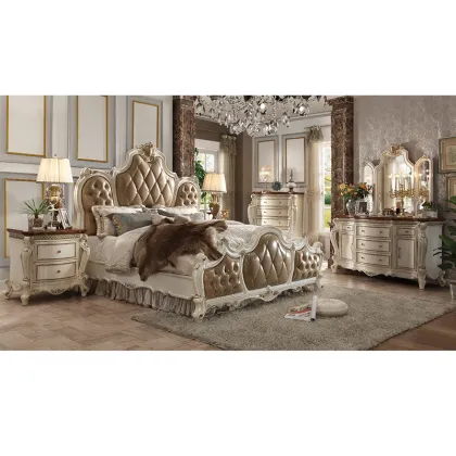 Hot Sales: Luxury Bedroom Furniture Set - Royal Double Bed
