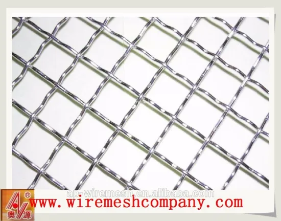 Crimped stainless steel mesh / Crimped wire mesh bulk buy from China / Wire mesh
