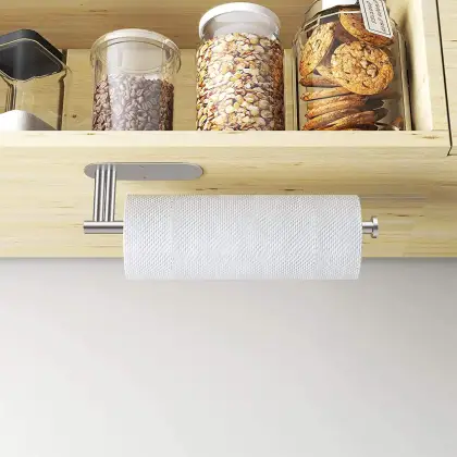 JIAPAIDUO Galvanized Invisible Metal Toilet Paper Holders