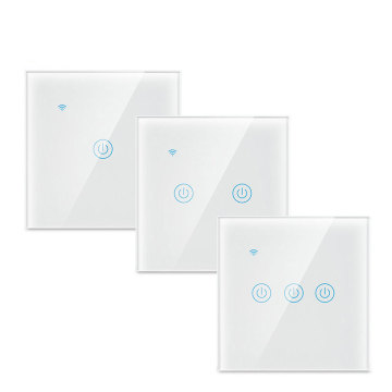 Best Deals on TUYA 1GANG-4GANG Smart Wi-Fi Touch Switch compatible with Alexa, Echo Dot, and Google Home - EU & US Types