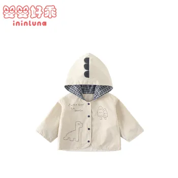 Korean Baby Boy Hooded Windproof Jacket
