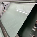 high gloss Gray Green PET Decorative Film for Furniture Panel Factory