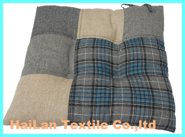 Factory Cheap Yard Dyed Cushion , Seat Cushion Pillow for Home Car