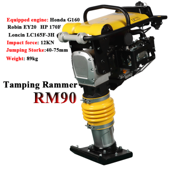 Popular 80KG Electric Tamping Rammer Jumping Jack Compactor Sale Price