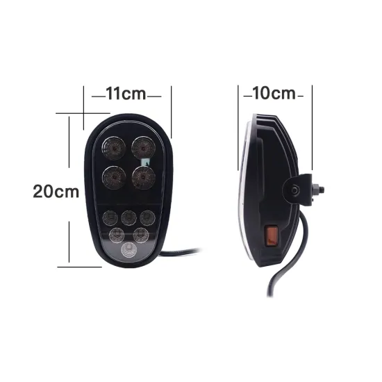 IP68 15W LED Tractor Work Light - New Arrival Rear Combination Lamp